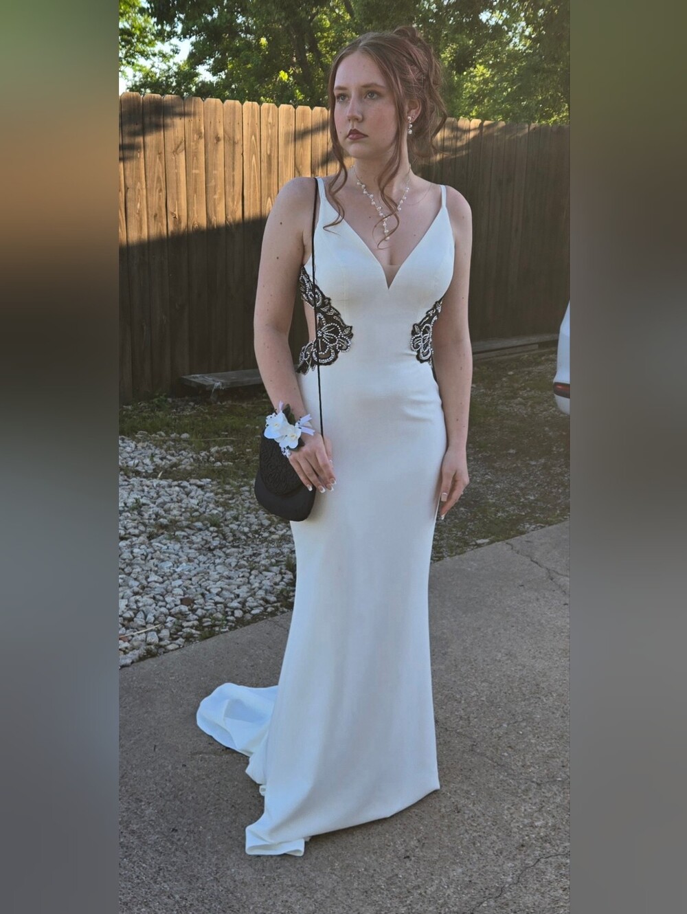 KissProm Ivory Wedding/Prom Dress